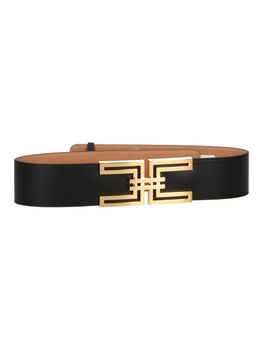 Cintura Elisabetta Franchi CT21S62E2 da donna nera.