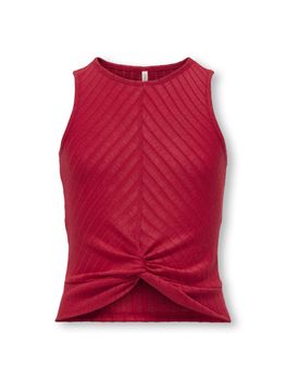 Canotta Only Kids SANDY 15346946 da bambina cherry.