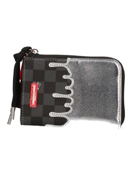 Portafoglio Sprayground 910W8931NSZ unisex adulti silver.