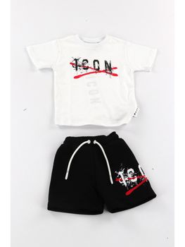 Set Icon INBFS001244 da bambino bianco e nero.