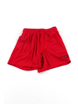 Bermuda Nike Jordan 95D667 da bambino rosso.