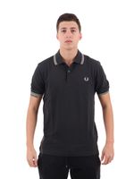 polo fred perry m3600 v56 da uomo grigia.