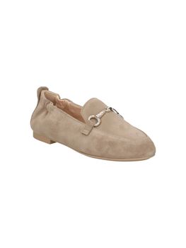 Mocassino Nero Giardini E512620D AMALFI da donna creta.