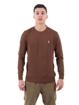 Maglia U.S. Polo Assn 173007 0245 469 da uomo marrone.