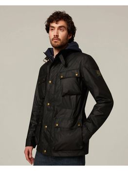 Giubbotto Belstaff 105300 da uomo nero.