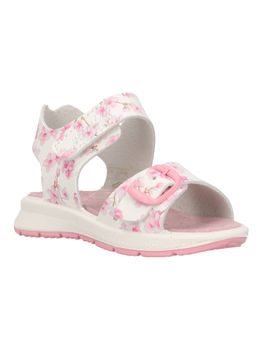 Sandalo Primigi 1365933 da bambina bianco rosa fuxia.