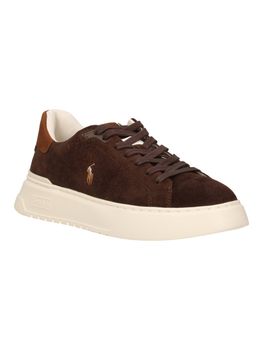 Sneakers Polo Ralph Lauren 809P15729001 da uomo dark chocolate.