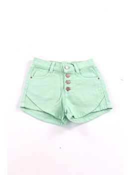 Shorts Guess J6GD12 WR510 da bambina verde acqua.