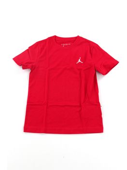 T-shirt Nike Jordan 95D266 da bambino rossa.