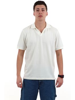 Polo Mc2 Saint Barth CHS0001 00157L da uomo bianca.