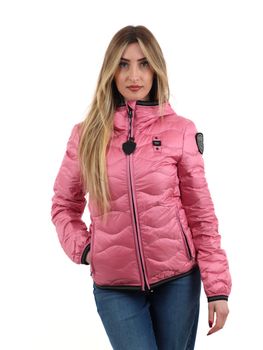 Piumino Blauer BLDC03169 007455 da donna pink.