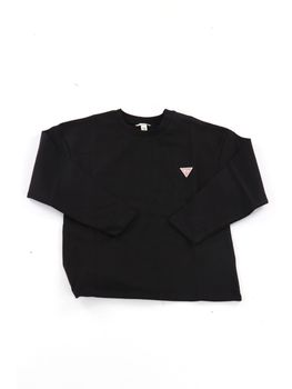 T-shirt Guess L6BI40 K9255 da bambino jet black.