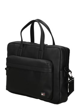 Porta PC Tommy Hilfiger AM0AM13989 da uomo nero.