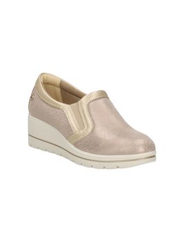Mocassino Enval 77592 da donna platino.