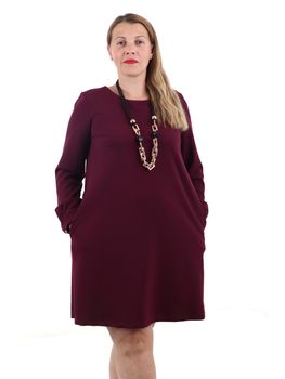 Abito Lizalù F691YBFPIERA da donna burgundy.