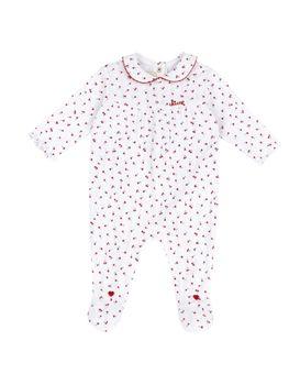 Tutina Chicco 101143 da neonata bianca e rossa.