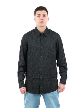 Camicia Armani Exchange XM002280 AF13235 da uomo fantasia.