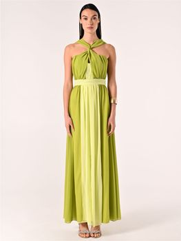 Abito Rinascimento CFC0124354 da donna verde.