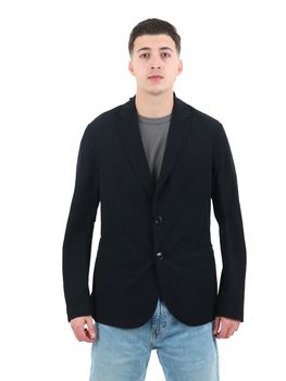 Giacca Armani Exchange 8NZG49 ZNYZZ da uomo nera.