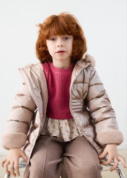 Giubbino Mayoral 4422 da bambina tortora.