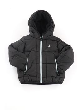 Piumino Jordan 85F009 da bambino nero.