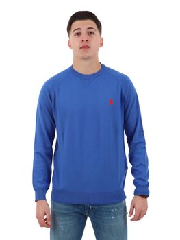 Maglia U.S Polo ASSN 173008 0000185 da uomo azzurra.