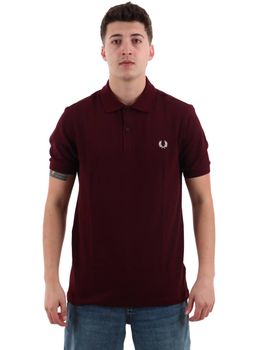 Polo Fred Perry M6000 da uomo oxblood.