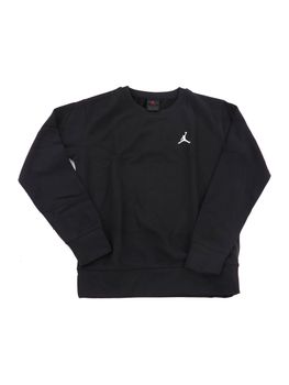 Felpa Jordan 95D389 da bambino nera.