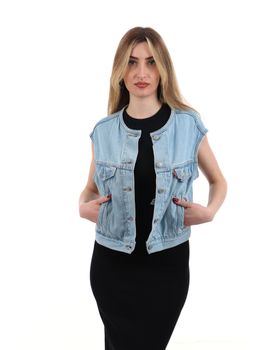 Gilet Levi's 005NP da donna denim.