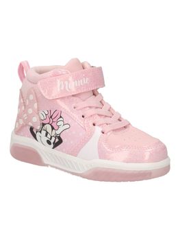 Sneaker Fumetto D3010745S MINNIE da donna rosa.
