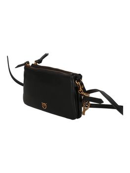 Borsa Pinko 105359 A0QO da donna nera+oro.
