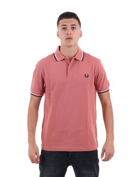 Polo Fred Perry M3600 Y63 da uomo pink.