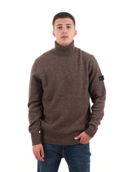 Maglione Peuterey PEU5622 da uomo marrone.