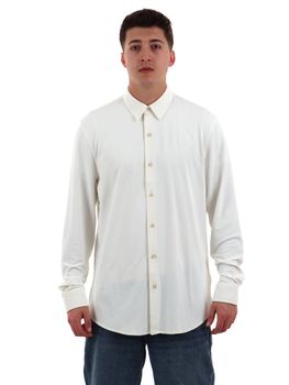 Camicia Guess M6YH86 W3418 da uomo bianca.
