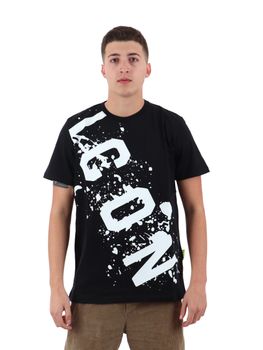 T-shirt Icon ICUS2S5T028 da uomo nera.