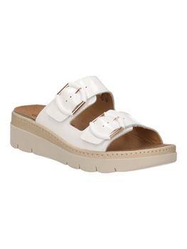 Ciabatta Grunland CE0773 68MOLL da donna bianca.