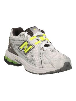 Sneakers New Balance P190662Y unisex bambini grigia+bianca+gialla.
