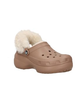 Ciabatta Crocs 212854 da donna latte.