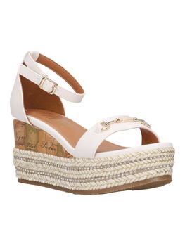 Sandalo Alviero Martini 1403 8662 da donna bianco.