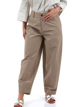 Pantalone I AM 13568 da donna beige.
