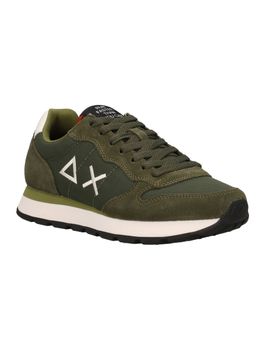Sneakers SUN68 Z46101 da uomo militare.