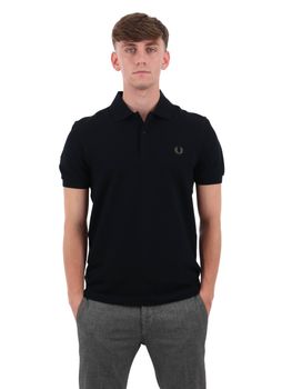 Polo Fred Perry M6000 da uomo nera.
