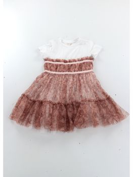 Abito Guess J5RK36 K6YW0 da bambina pink.