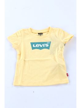 T-Shirt Levi's 6E8157 Y04 da neonato gialla.