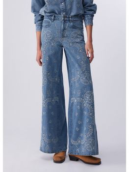 Jeans Liu Jo UA6147D0313 da donna blu indaco.