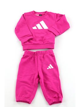 Tuta Adidas JC9646 da bambina fuxia.