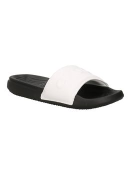 Ciabatta Crocs 211432 da uomo nera e bianca.