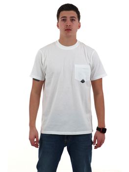 T-shirt Roy Roger's RRU634CA160111 da uomo bianca.