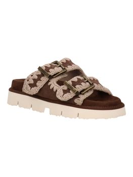 Ciabatta Mou SW461005A da donna deep brown.