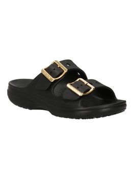 Ciabatta Crocs 213316 da donna nera.